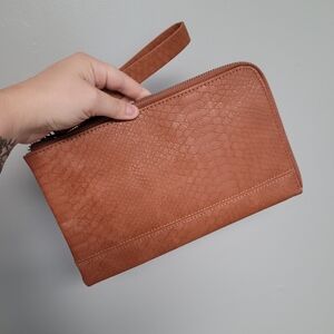 Joy Susan vegan wristlet